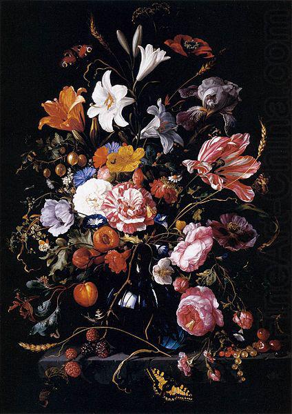 Vase with Flowers, Jan Davidsz. de Heem
